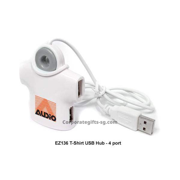 EZ136 T-Shirt USB Hub - 4 Port, Promotional Gifts, Promotional Gift, Singapore