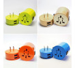 3A Dual USB luminous Adaptor, Adapter, singapore corporate gifts