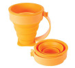 180ML Eco-friendly Folding Silicone Cup With Handle, Advertising Bottle | Cup, singapore corporate gifts