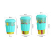Bamboo Fiber Coffee Cup, Advertising Bottle | Cup, singapore corporate gifts