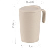 Wheat-straw Cup with Lid, Advertising Bottle | Cup, singapore corporate gifts