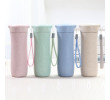 400ML Wheat Straw Hand Cup, Green Gifts, singapore corporate gifts