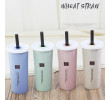 450ML Wheat Straw Double Cover Tape Sucker Leakage Cup, Green Gifts, singapore corporate gifts