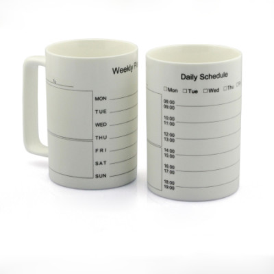 Diary Mug, Ceramic Mug, singapore corporate gifts