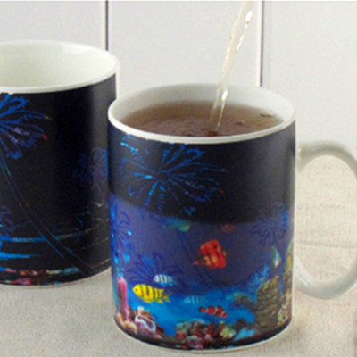HD Heat Sensitive Mug, Ceramic Mug, singapore corporate gifts