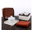 Portable Travel Tea Set, Ceramic Mug, singapore corporate gifts