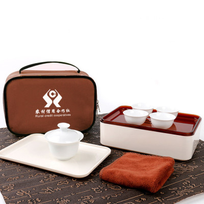 Portable Travel Tea Set, Ceramic Mug, singapore corporate gifts