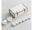Portable Travel Tea Set, Ceramic Mug, singapore corporate gifts
