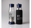 420ML Portable Thermal Insulation Glass Bottles, Promotional Glass, singapore corporate gifts