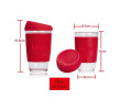 Glass Coffee Cup, Promotional Glass, singapore corporate gifts