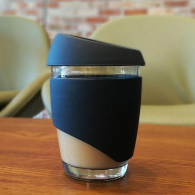 Glass Coffee Cup, Promotional Glass, singapore corporate gifts