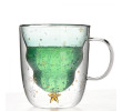 250ML Christmas-Tree Glass Mug, Promotional Glass, singapore corporate gifts