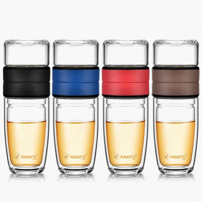 500ML Portable Glass Bottle with Infuser, Promotional Glass, singapore corporate gifts