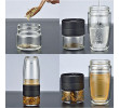 500ML Portable Glass Bottle with Infuser, Promotional Glass, singapore corporate gifts