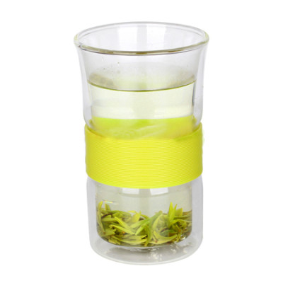 Double Wall Glass 360ml, Promotional Glass, singapore corporate gifts