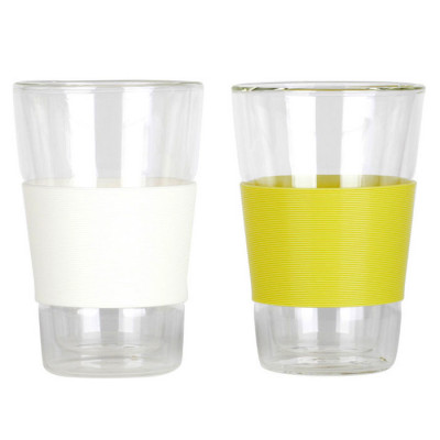 Double Wall Glass 360ML, Promotional Glass, singapore corporate gifts