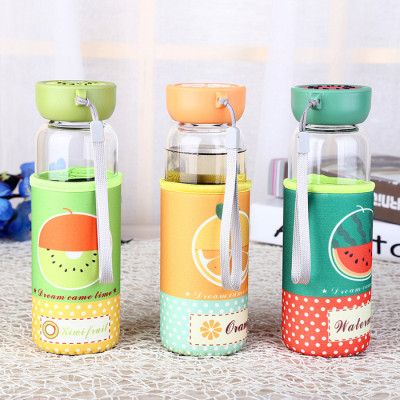 Watermelon Glass Bottle, Promotional Glass, singapore corporate gifts