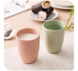 280ML Wheat Straw Mouthwash Cup, Advertising Bottle | Cup, singapore corporate gifts