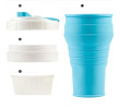 450ML Silicone Collapsible Coffee Cup, Advertising Bottle | Cup, singapore corporate gifts