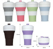 450ML Silicone Collapsible Coffee Cup, Advertising Bottle | Cup, singapore corporate gifts