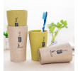 280ML Wheat Straw Mouthwash Cup, Advertising Bottle | Cup, singapore corporate gifts
