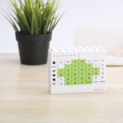 Building Blocks Calendar, Calendar, singapore corporate gifts