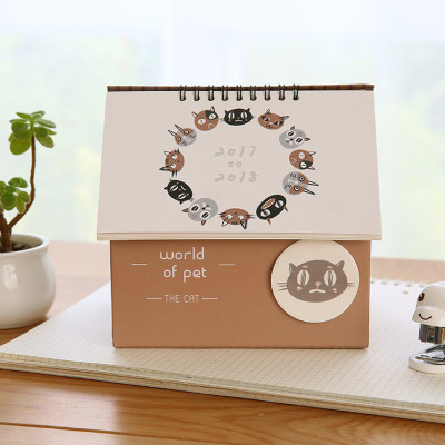 House Shape Desktop Calendar, Printing Products, singapore corporate gifts