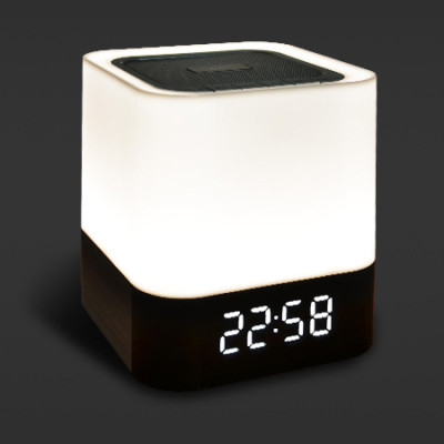Alarm Clock Bluetooth Speaker Light, Speaker, singapore corporate gifts