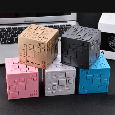 Bluetooth Speaker Cube, Speaker, singapore corporate gifts