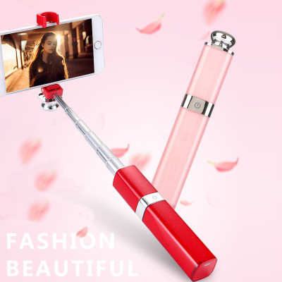 Bluetooth With Line Lipstick Selfie, Selfie Stick, singapore corporate gifts