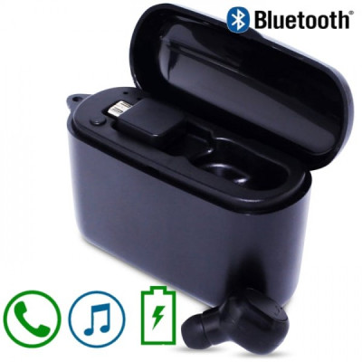 Portable Earphone with Portable Charging (2200mAh), Headphone, singapore corporate gifts