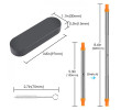 Collapsible Stainless Steel Straw, Other Household Premiums, singapore corporate gifts