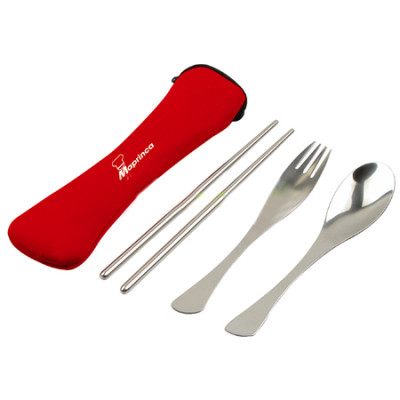 Stainless Portable Tableware Set, Cutlery Set, singapore corporate gifts