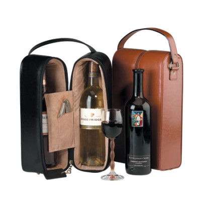 Leather Wine Bag, Wine Accessory, singapore corporate gifts