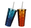 Stainless Steel Coffee Thermos with Straw, Advertising Bottle | Cup, singapore corporate gifts