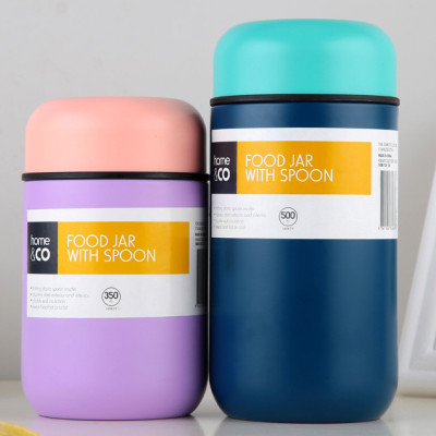 350ML Vacuum Insulated Stainless Steel Food Jar, Thermal Mug, singapore corporate gifts