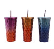 Stainless Steel Coffee Thermos with Straw, Advertising Bottle | Cup, singapore corporate gifts