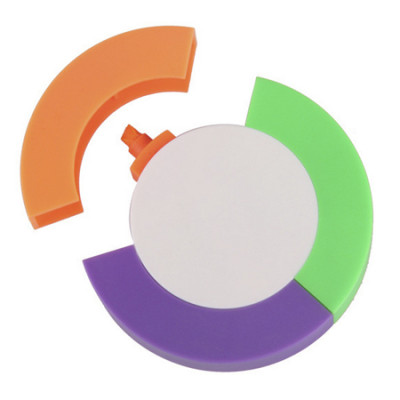 3 Color Fluorescent Pen, Highlighter And Markers, singapore corporate gifts