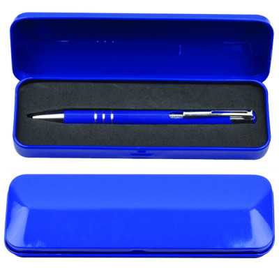 Aluminum Metal Pen Set with Tin Box, Metal Pen, singapore corporate gifts