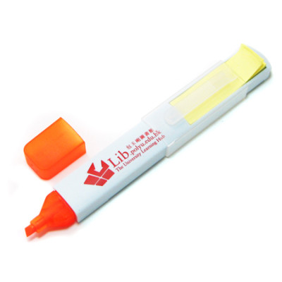 Highlighter Pen With Memo Pad, Highlighter And Markers, singapore corporate gifts