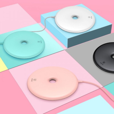 Qi Fast Charge Donut Wireless Charger, Others Phone Accessories, singapore corporate gifts