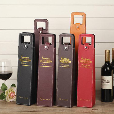 Wine Leather Bag, Paper Gift Bag, singapore corporate gifts