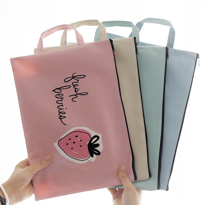 Portable Zipper File Bag, Folder And File, singapore corporate gifts