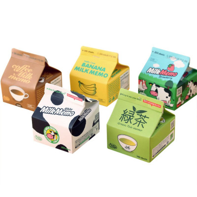 Milk Box Style Memo Pads, Sticky Notes, singapore corporate gifts