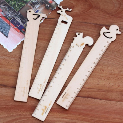 Animal Wooden Ruler, Ruler, singapore corporate gifts