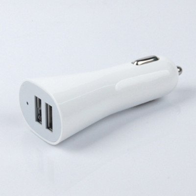 Dual-port USB Car Charger, Adapter, singapore corporate gifts