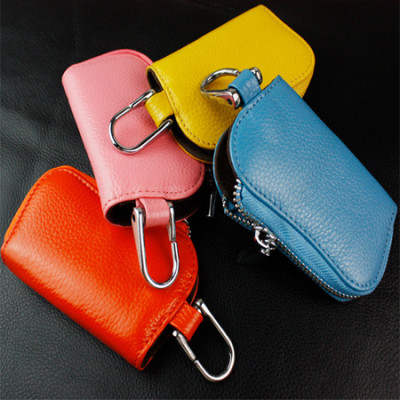 Leather Car Key Case, Leather Gifts, singapore corporate gifts