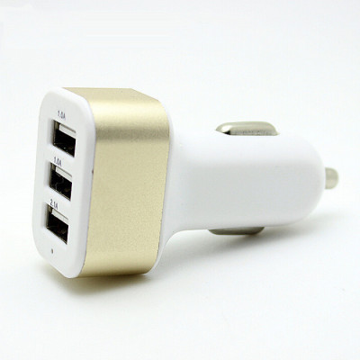 Three USB Car Charger, Auto Car Gifts, singapore corporate gifts