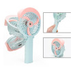 Foldable Handheld USB Humidifier Fan, Electronic Fan, singapore corporate gifts