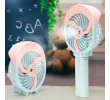 Foldable Handheld USB Humidifier Fan, Electronic Fan, singapore corporate gifts